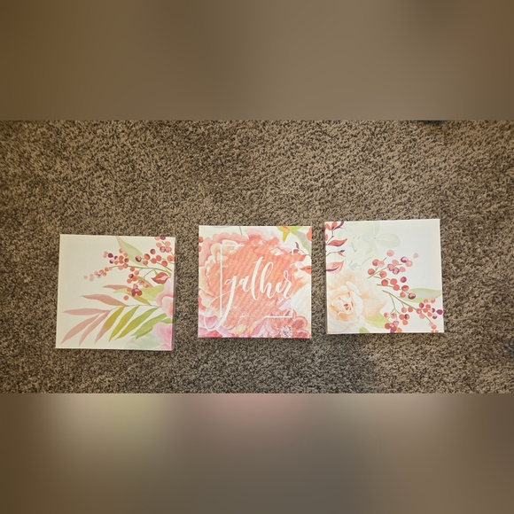 Other - Floral Wall Art Set